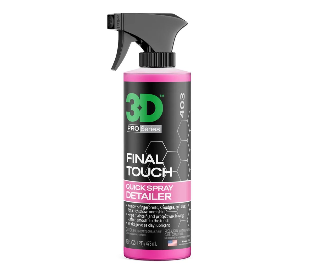 3D Final Touch Quick Detailer 473ml 3D Final Touch Quick Detailer 473ml
