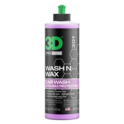 3D Wash en Wax Autoshampoo