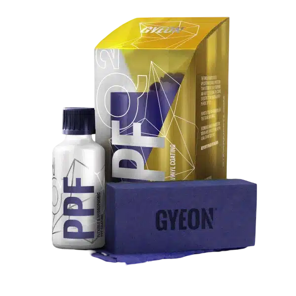 GYEON Q² PPF EVO 50ml GYEON Q² PPF EVO 50ml keramische coating met verpakking op witte achtergrond