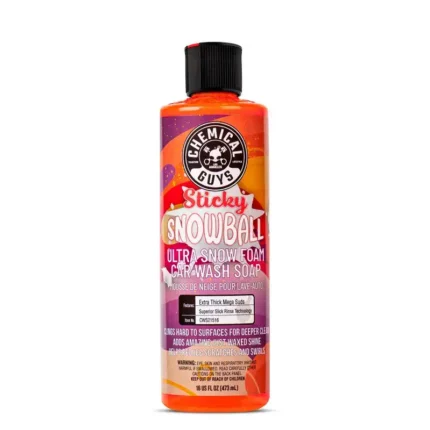 Chemical Guys Sticky Snowball Snow Foam Auto Wash (473ml)