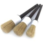 Hartley Interieur borstel set 3stuks Zwart