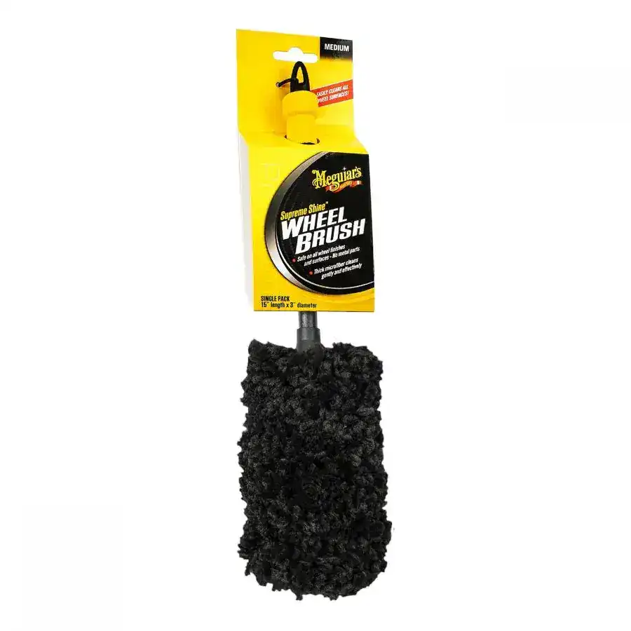 Meguiar's Supreme Wheel Brush Medium Meguiar's Supreme Wheel Brush Medium