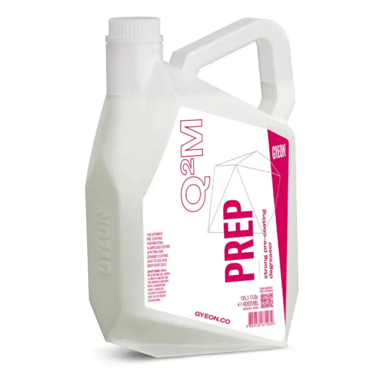 GYEON Q²M Prep 4000ml professionele ontvetter voor coating voorbereiding GYEON Q²M Prep 4000ml professionele ontvetter voor coating voorbereiding