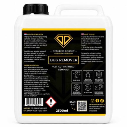 DETAILERS DELIGHT BUG REMOVER – FAST ACTING INSECT REMOVER 2.5L