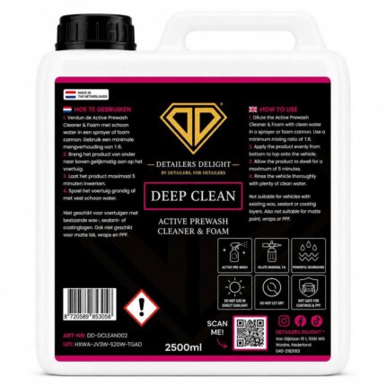 DETAILERS DELIGHT DEEP CLEAN 2.5Liter
