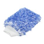 Hartley Microvezel washandschoen blauw-wit