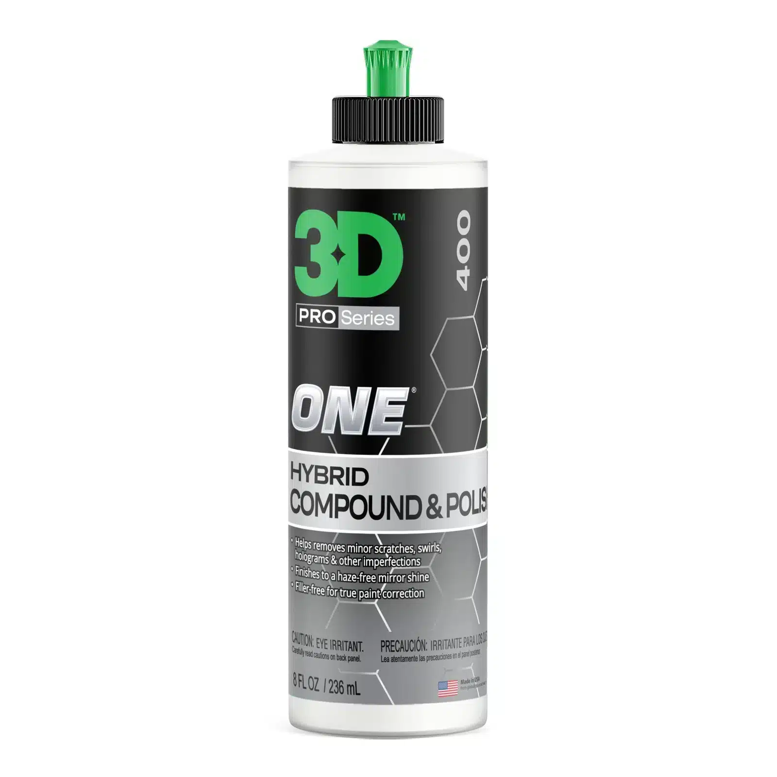 3D ONE Hybrid 400 236ml One Step Polish 3D ONE Hybrid 400 236ml One Step Polish