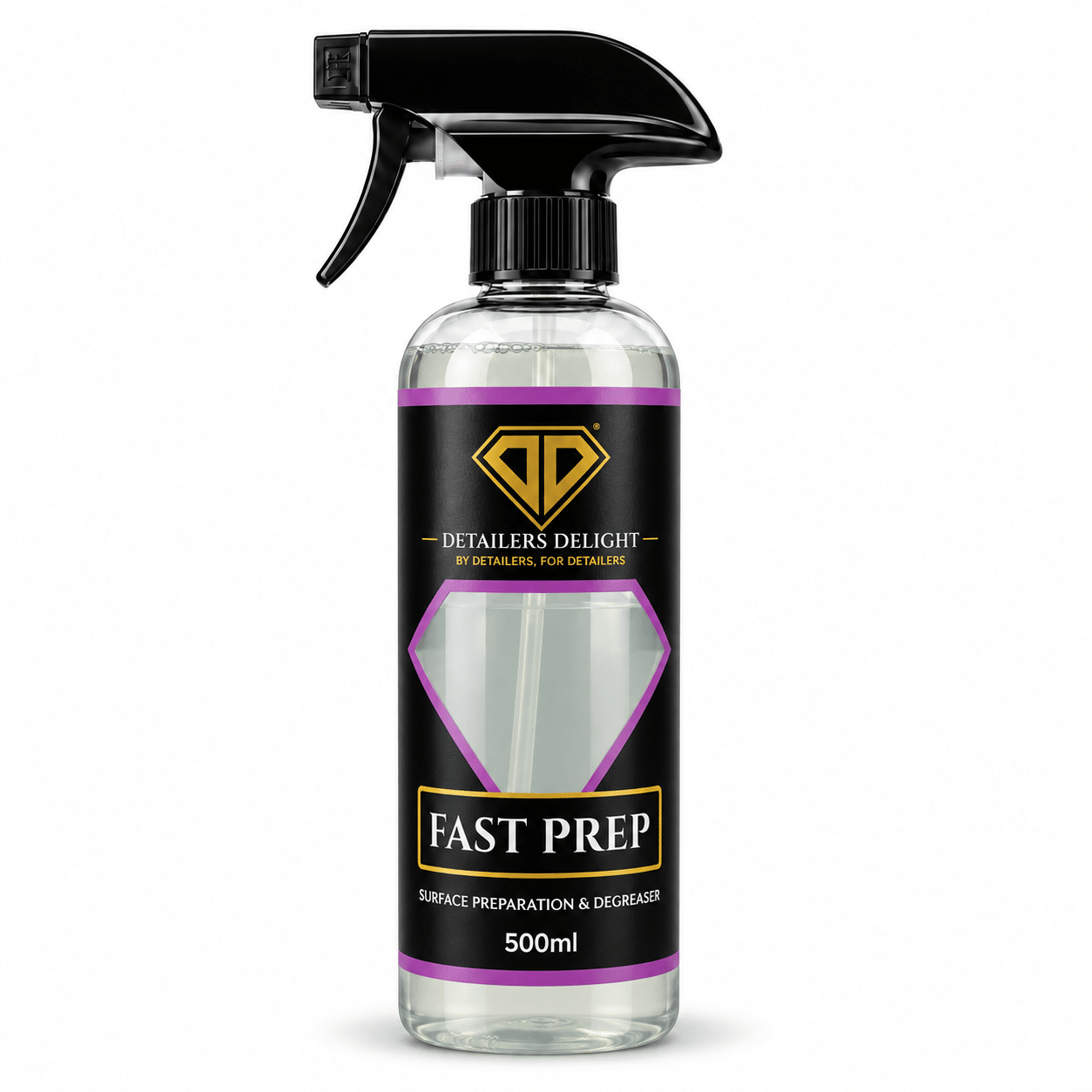 Detailers Delight Fast Prep 500ml ontvetter voor coating voorbereiding Detailers Delight Fast Prep 500ml ontvetter voor coating voorbereiding