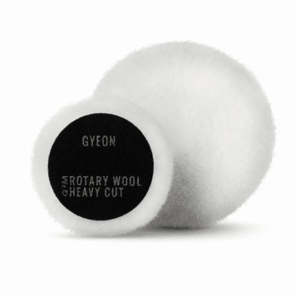 GYEON Q²M Rotary Wool Heavy Cut 80mm 2-Pack Polijstpad